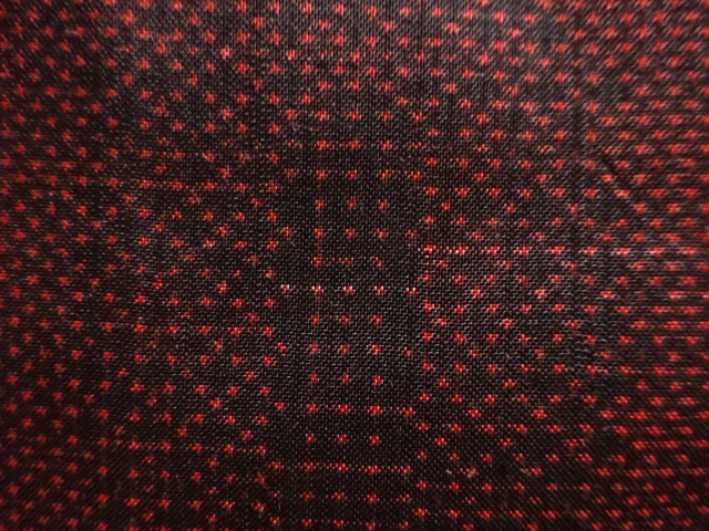 JAPANESE KIMONO / ANTIQUE KIMONO / SILK / DORO OSHIMA TSUMUGI (5 maruki) / WOVEN KIKKO